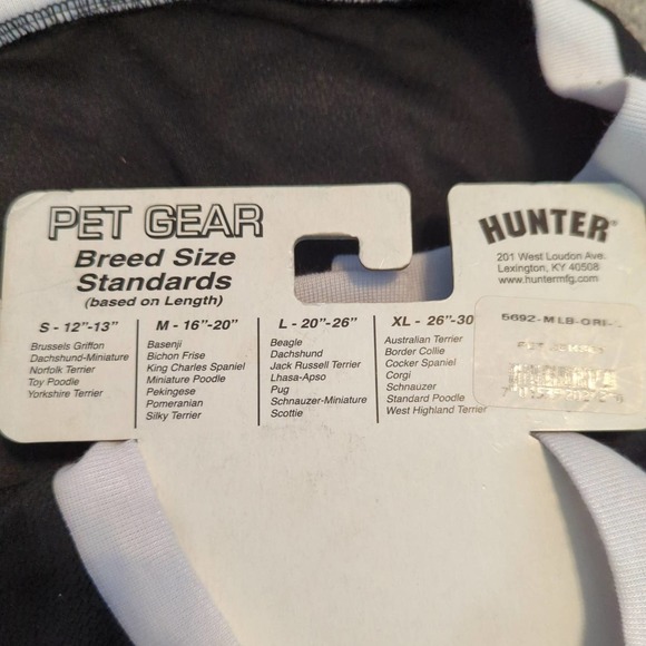 HUTNER MLB Baltimore Orioles Dog Jersey Large - Picture 6 of 8